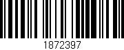 Código de barras (EAN, GTIN, SKU, ISBN): '1872397'