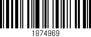 Código de barras (EAN, GTIN, SKU, ISBN): '1874969'