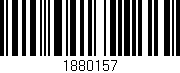 Código de barras (EAN, GTIN, SKU, ISBN): '1880157'