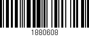 Código de barras (EAN, GTIN, SKU, ISBN): '1880608'
