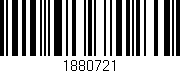 Código de barras (EAN, GTIN, SKU, ISBN): '1880721'