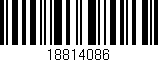 Código de barras (EAN, GTIN, SKU, ISBN): '18814086'
