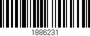 Código de barras (EAN, GTIN, SKU, ISBN): '1886231'