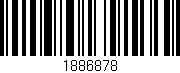 Código de barras (EAN, GTIN, SKU, ISBN): '1886878'