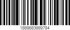 Código de barras (EAN, GTIN, SKU, ISBN): '1889683889794'