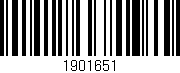 Código de barras (EAN, GTIN, SKU, ISBN): '1901651'