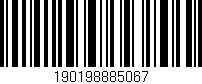 Código de barras (EAN, GTIN, SKU, ISBN): '190198885067'