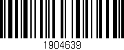 Código de barras (EAN, GTIN, SKU, ISBN): '1904639'