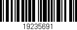 Código de barras (EAN, GTIN, SKU, ISBN): '19235691'