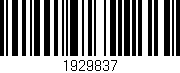 Código de barras (EAN, GTIN, SKU, ISBN): '1929837'