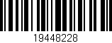 Código de barras (EAN, GTIN, SKU, ISBN): '19448228'