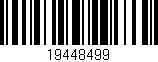 Código de barras (EAN, GTIN, SKU, ISBN): '19448499'