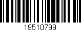 Código de barras (EAN, GTIN, SKU, ISBN): '19510799'