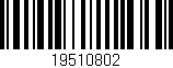 Código de barras (EAN, GTIN, SKU, ISBN): '19510802'