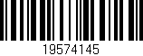 Código de barras (EAN, GTIN, SKU, ISBN): '19574145'