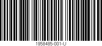Código de barras (EAN, GTIN, SKU, ISBN): '1958485-001-U'