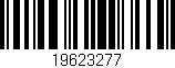 Código de barras (EAN, GTIN, SKU, ISBN): '19623277'