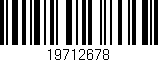 Código de barras (EAN, GTIN, SKU, ISBN): '19712678'