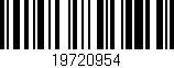 Código de barras (EAN, GTIN, SKU, ISBN): '19720954'