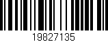 Código de barras (EAN, GTIN, SKU, ISBN): '19827135'