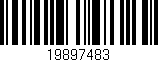 Código de barras (EAN, GTIN, SKU, ISBN): '19897483'