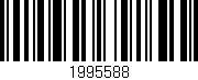 Código de barras (EAN, GTIN, SKU, ISBN): '1995588'