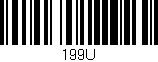 Código de barras (EAN, GTIN, SKU, ISBN): '199U'