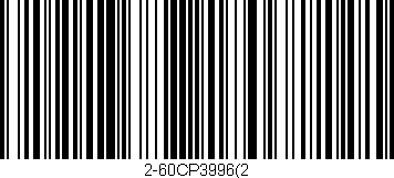 Código de barras (EAN, GTIN, SKU, ISBN): '2-60CP3996(2'