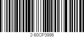 Código de barras (EAN, GTIN, SKU, ISBN): '2-60CP3996'