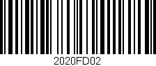 Código de barras (EAN, GTIN, SKU, ISBN): '2020FD02'