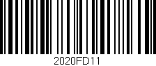 Código de barras (EAN, GTIN, SKU, ISBN): '2020FD11'