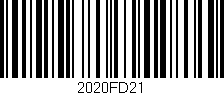 Código de barras (EAN, GTIN, SKU, ISBN): '2020FD21'