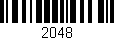 Código de barras (EAN, GTIN, SKU, ISBN): '2048'