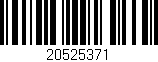 Código de barras (EAN, GTIN, SKU, ISBN): '20525371'
