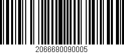Código de barras (EAN, GTIN, SKU, ISBN): '2066680090005'