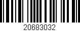 Código de barras (EAN, GTIN, SKU, ISBN): '20683032'