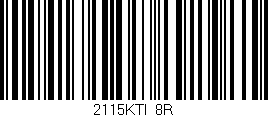 Código de barras (EAN, GTIN, SKU, ISBN): '2115KTI/8R'