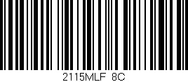 Código de barras (EAN, GTIN, SKU, ISBN): '2115MLF/8C'