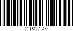 Código de barras (EAN, GTIN, SKU, ISBN): '2115RV/4M'