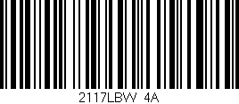 Código de barras (EAN, GTIN, SKU, ISBN): '2117LBW/4A'