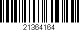 Código de barras (EAN, GTIN, SKU, ISBN): '21364164'