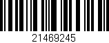 Código de barras (EAN, GTIN, SKU, ISBN): '21469245'