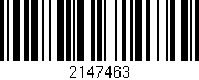 Código de barras (EAN, GTIN, SKU, ISBN): '2147463'