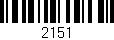 Código de barras (EAN, GTIN, SKU, ISBN): '2151'