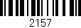 Código de barras (EAN, GTIN, SKU, ISBN): '2157'