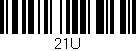 Código de barras (EAN, GTIN, SKU, ISBN): '21U'