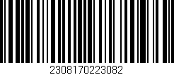 Código de barras (EAN, GTIN, SKU, ISBN): '2308170223082'