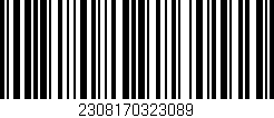 Código de barras (EAN, GTIN, SKU, ISBN): '2308170323089'