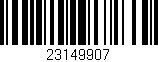 Código de barras (EAN, GTIN, SKU, ISBN): '23149907'