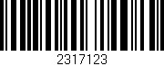 Código de barras (EAN, GTIN, SKU, ISBN): '2317123'